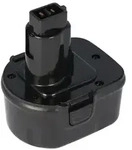 AccuCell Akku passend f&uuml;r Berner Akku Werkzeuge 12 Volt NiMH 1,5Ah - Schwarz/Gelb