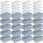 Sichtk&auml;sten-Set, 20x Sichtbox PROFI LB3 mit transparentem Staubdeckel, grau, Inhalt
