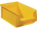 Sichtlagerkasten L350/300xB210xH140mm PE gelb TECWERK - Gelb