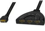 LogiLink HD0040, HDMI, ABS, Schwarz, 30 Hz, 10,2 Gbit/s, 340 MHz - Schwarz
