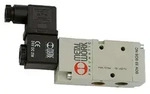 Riegler 3/2-Wegeventil, elpn., ext. Steuerl., mono., G 3/8, NO, 110 V AC