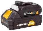 AC -Batterie USB -Antriebsanwalt und LED -Lampe (Maxxpack 18V).