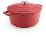MasterClass Gussaluminium-Auflaufform, rot, 28 cm, 5 Liter, Geschenkverpackung - Rot