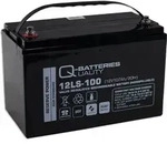 Q-Batteries 12LS-100 / 12V - 107Ah Blei Akku Standard-Typ AGM 10 Jahres Typ