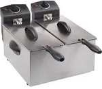 Tristar FR-6937 Doppel-Fritteuse, Fritteuse, 6 l, 190 &deg;C, Doppel, Schwarz,