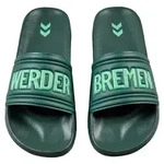 Hummel WER 25/26 POOL SLIDE ABUNDANT GREEN 37 - 37