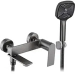 Rea Wannenarmatur Storm Titanium - Grau