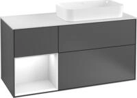 Villeroy & Boch V&B Waschtischunterschrank FINION 1200x603x501 Abdpl bl Reg bl ma/bl
