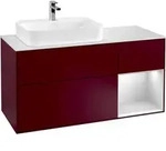 Villeroy & Boch V&B Waschtischunterschrank FINION 1200x603x501 Abdpl wh Reg wh