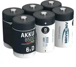 ANSMANN Akku D 8500mAh Mono NiMH 1,2V &ndash; 1000x wiederaufladbar (6 St&uuml;ck)