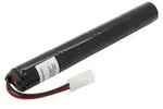Notleuchtenakku NiMH 4,8V 4000mAh L1x4 Baby C mit 80mm Kabel und Stecker...