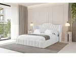ALTDECOR Polsterbett mit Bettkasten - MODY - 180x200 - Wei&szlig; - Bett ohne Matratze,