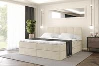 ALTDECOR Boxspringbett mit Matratze und Lattenrost, Topper, Polsterbett mit