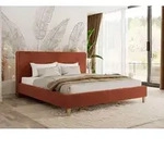 MKS MEBLE Polsterbett LUMARO CLASSIC 180x200 mit Lattenrost & Kopfteil, Modernes