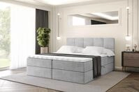 ALTDECOR Boxspringbett mit Matratze und Lattenrost, Topper, Polsterbett mit