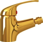 vidaXL Badezimmer Bidet Mischbatterie Golden 13x12 cm - Gold