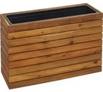 Gartenbeh&auml;lter MCW-L21, erh&ouml;hter Blumengarten, quadratisch 41x63x23cm au&szlig;en
