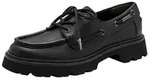 Tamaris Damen Lace-Up's Leder, schwarz, 37 EU - Schwarz - 37