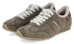 Paul Green Damen Low Sneaker Gr&uuml;n Rauleder Gr&ouml;&szlig;e: 38 - Gr&uuml;n - 38
