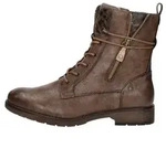Mustang Veterschoenen Hoog Veterschoenen Hoog - cognac - Maat 36 - Braun - 36