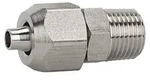 Riegler Gerade Einschraubverschraubung, R 1/4 a., Schlauch 6/4, ES 1.4404