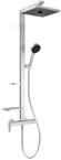 IDEAL STANDARD BE204SI Duschsystem CeraflowAlu+ m.Brausearm.