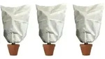 Winterschutz f&uuml;r Pflanzen Abdeckhaube Zelt 60 x 80cm Wei&szlig; 3 St&uuml;ck - Wei&szlig;