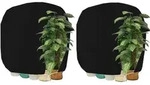 Pflanzen Winterschutz Haube Zelt 200 x 240 cm Schwarz 2 St&uuml;ck - Schwarz