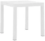 CLP Gartentisch Kato 73 x 73 cm Polypropylen wetterfest UV-best&auml;ndig quadratisch 
