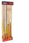 Tramontina CHURRASCO Barbecue-Set, 4-tlg., Tranchier-Set, Grillspie&szlig;e,