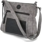 Rieker Damen Schultertasche/ Umh&auml;ngetasche Grau KunstlederS - Grau