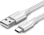 Ugreen USB-A zu USB-C Kabel 3A, 1.5m, Wei&szlig; - Wei&szlig;