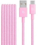 Beats USB-A auf USB-C Gewebtes Kabel, schnelles Laden, langlebiges und verwicklu