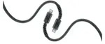 Cellularline KABEL FLEXY 250CM 60W USB C to USB C SCHWARZ, 2,5 m, USB C, USB C,