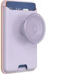 PopSockets, MagSafe Kartenhalter PopWallet Softgoods, Lavendel - Lila