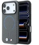 H&uuml;lle f&uuml;r iPhone 18 Pro / 17 Pro, BMW M Carbon Design, mit Ringhalter und