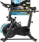 Skandika Heimtrainer Fahrrad Falk P8-HM | stufenlose Magnetbremse, Ergonomisch,