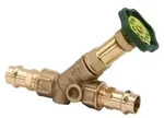 Schl&ouml;sser Armaturen FREISTROMVENTIL, PRESSANSCHL.IG O.ENTL, N.ST.SP, DN15,...