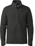 Smartwool Herren Second Cut 1/2 Zip Fleecepullover charcoal L - Schwarz - L