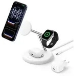 Belkin UltraCharge, Drinnen, AC, Kabelloses Aufladen, 1,5 m, Wei&szlig; - Wei&szlig;