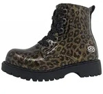 Dockers by Gerli Kinderschuhe M&auml;dchen Schn&uuml;rstiefel Braun Freizeit - 28