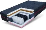 Matratze 80x200 cm BLACK Premium 7 Zonen H3 H4 Taschenfederkern Visco Latex...