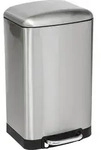M&uuml;lleimer mit Pedal ARIANE, 20 l - Silber