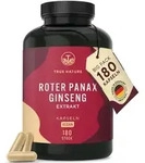 Roter Panax Ginseng, 180 Kapseln (60 Tage Vorrat), 20% Ginsenoside, TRUE...