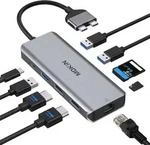 MOKiN MacBook Pro Docking Station mit Dual Monitor, MacBook Adapter HDMI