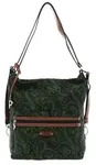PICARD Schultertasche Rucksack Sonja Backpack and Shoulderbag Paisley gr&uuml;n -...