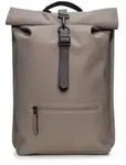 Rains Rolltop Rucksack W3 rosa - Schwarz