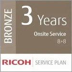 Ricoh 3 Jahre Bronze Serviceplan (Low-Vol Produktion), 3 Jahr(e)