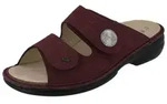 FINN COMFORT Sansibar Damen Pantolette beerenfarben Nubukleder - Gr&ouml;&szlig;e: 37 -...