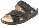 FINN COMFORT Danzig Soft Herren Pantolette dunkelbraun Veloursleder - Gr&ouml;&szlig;e:...